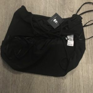 Black Crop Top